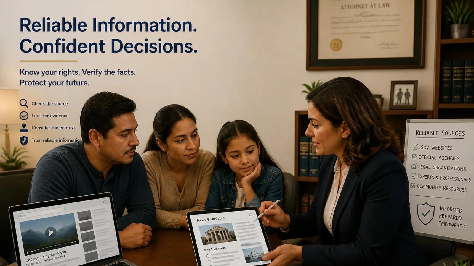 Cómo Evaluar Videos de YouTube y Noticias sobre Inmigración: Guía para Verificar Información y Evitar la Desinformación article cover image.